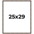 thumbnail image 1 of 25x29 Frame Brown Bamboo with Dark Coffee/Walnut Finish | Solid Wood Picture Frame Width 0.75, 1 of 8