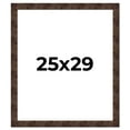 thumbnail image 1 of 25x29 Frame Brown Burl Real Wood Picture Frame Width 1.625 Inches | Interior Frame Depth 0.5 Inches, 1 of 8