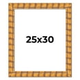 thumbnail image 1 of 25x30 Frame Beige Real Wood Picture Frame Width 3 inches | Interior Frame Depth 0.5 inches |, 1 of 8