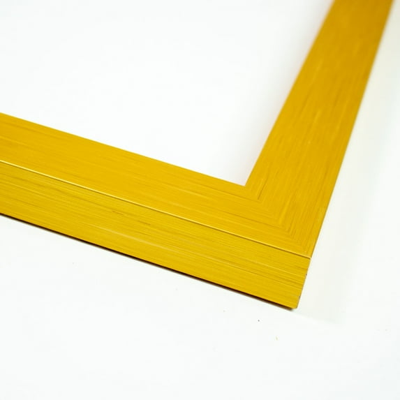 25x30 Frame Gold Solid Wood Picture Frame Width 1.25 Inches | Interior Frame Depth 0.625 Inches |