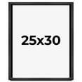 thumbnail image 1 of 25x30 Shadow Box Frame Grey Charcoal Black | 0.875 Inches Deep | Solid Wood Shadowbox Display Frame, 1 of 8