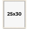 thumbnail image 1 of 25x30 Shadow Box Frame White | 1.125 Inches Deep Real Wood Rustic Shadowbox Display Frame | UV, 1 of 5