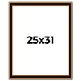 thumbnail image 1 of 25x31 Frame Gold Brown Plein Air Vintage Solid Wood Picture Frame | 1.75 Inches Moulding Width |, 1 of 8