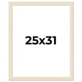 thumbnail image 1 of 25x31 Frame White Real Wood Picture Frame Width 1.5 inches | Interior Frame Depth 0.5 inches | Barn, 1 of 8