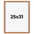 thumbnail image 1 of 25x31 Shadow Box Frame Brown | 0.875 Inches Deep Real Wood Contemporary Shadowbox Display Frame |, 1 of 6
