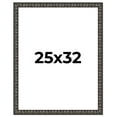 thumbnail image 1 of 25x32 Frame Black-Brown Medieval Solid Wood Picture Frame | 1.5 Inch Moulding Width | Gotham, 1 of 8