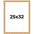 thumbnail image 1 of 25x32 Frame Gold Rustic Solid Wood Picture Frame | 1.25 Inch Wide Moulding | Rustique Gold, 1 of 8