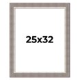 thumbnail image 1 of 25x32 Frame Grey Real Wood Picture Frame Width 2.75 Inches | Interior Frame Depth 0.5 Inches |, 1 of 8