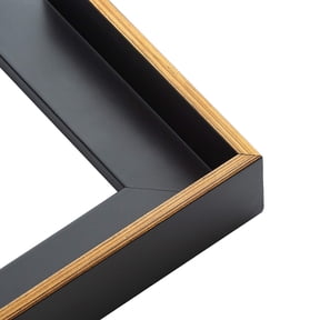 25x35 Canvas Frame Gold Solid Wood Floater Frame Width 1 Inches | Interior Frame Depth 1 Inches |