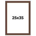 thumbnail image 1 of 25x35 Copper and Brown Real Wood Picture Frame Width 2 inches | Interior Frame Depth 0.5 inches |, 1 of 8