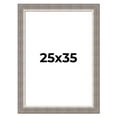 thumbnail image 1 of 25x35 Frame Grey Real Wood Picture Frame Width 2.75 Inches | Interior Frame Depth 0.5 Inches |, 1 of 8