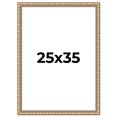 thumbnail image 1 of 25x35 Frame Silver Real Wood Picture Frame Width 1.5 inches | Interior Frame Depth 0.5 inches |, 1 of 8