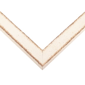 25x35 Frame White Real Wood Picture Frame Width 1.25 inches | Interior Frame Depth 0.5 inches |