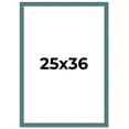 thumbnail image 1 of 25x36 Frame Blue Rustic Barnwood Solid Wood Picture Frame Width 1.25 Inches | Interior Depth 0.5, 1 of 8