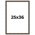 thumbnail image 1 of 25x36 Frame Gold Real Wood Picture Frame Width 1.5 inches | Interior Frame Depth 0.5 inches |, 1 of 8