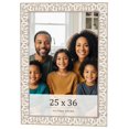 thumbnail image 1 of 25x36 Frame White Real Wood Picture Frame Width 1.5 inches | Interior Frame Depth 0.5 inches |, 1 of 8