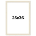 thumbnail image 1 of 25x36 Frame White Real Wood Picture Frame Width 1.75 inches | Interior Frame Depth 0.5 inches |, 1 of 8