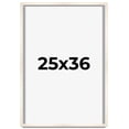 thumbnail image 1 of 25x36 Frame White Wheat Solid Wood Picture Frame | Moulding Width 0.75 Inches | Interior Depth 0.5, 1 of 8