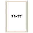thumbnail image 1 of 25x37 Frame White Real Wood Picture Frame Width 1.75 inches | Interior Frame Depth 0.5 inches |, 1 of 8
