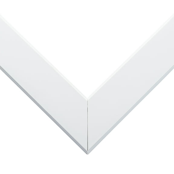 25x38 Frame White Real Wood Picture Frame Width 1.75 inches | Interior Frame Depth 0.5 inches |