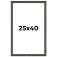 thumbnail image 1 of 25x40 Frame Black-Brown Medieval Solid Wood Picture Frame | 1.5 Inch Moulding Width | Gotham, 1 of 8