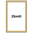 thumbnail image 1 of 25x40 Frame Gold Plein Aire Solid Wood Picture Frame Width 2 Inches | Interior Frame Depth 0.5, 1 of 8