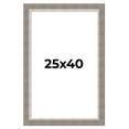 thumbnail image 1 of 25x40 Frame Grey Real Wood Picture Frame Width 2.75 Inches | Interior Frame Depth 0.5 Inches |, 1 of 8