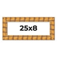 thumbnail image 1 of 25x8 Frame Beige Real Wood Picture Frame Width 3 inches | Interior Frame Depth 0.5 inches | Natural, 1 of 8