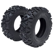 25x8x12 Atv Tires, Set of 2 ATV/UTV All-Terrain Tires 25x8-12 6PR, Tubeless Pair of 2