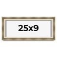 thumbnail image 1 of 25x9 Shadow Box Frame Silver | 1.75 inches Deep Real Wood Traditional Shadowbox Display Frame | UV, 1 of 8