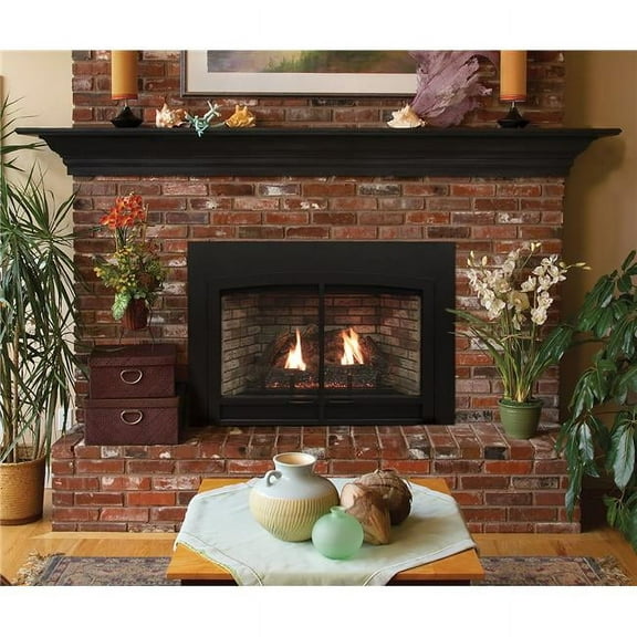 26,000 Btu Innsbrook Direct-Vent Clean Face Traditional Fireplace Insert with Blower & Remote-Ready MV - Natural Gas