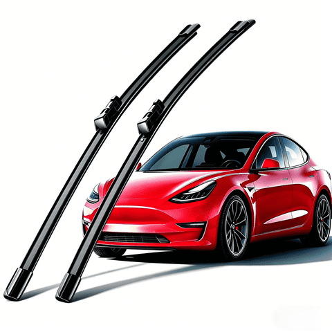 26"+19" Windshield Wiper Blades Replacement for Tesla Model 3 2017-2025 & Model Y 2020-2025, OEM Original Factory Quality All-Season Windshield Wipers, Direct Fit Easy Installation, 2 Pieces Pack