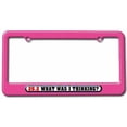 thumbnail image 1 of 26.2 Marathon What Was I Thinking License Plate Tag Frame, Multiple Colors, 1 of 1