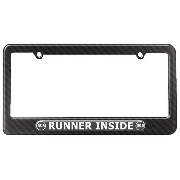 26.2 Runner Inside License Plate Frame