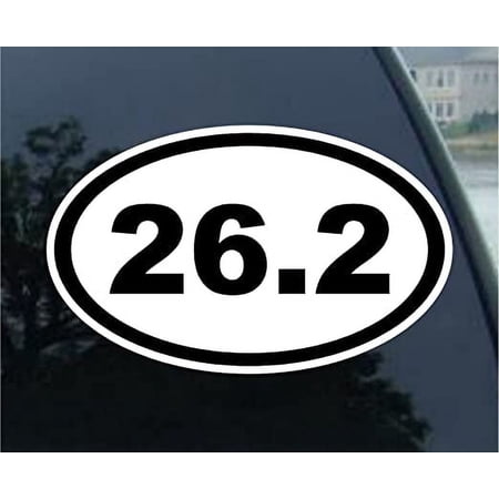 26.2 Vinyl Sticker (Black & White)