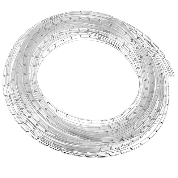 26.25 Ft Clear Rubber Glass Retainer Strip, Flexible Glazing Strip,Cuttable Glass Panel Fixing Seal Replacement for Groove Cabinet Door & Window Glass Panel Repair