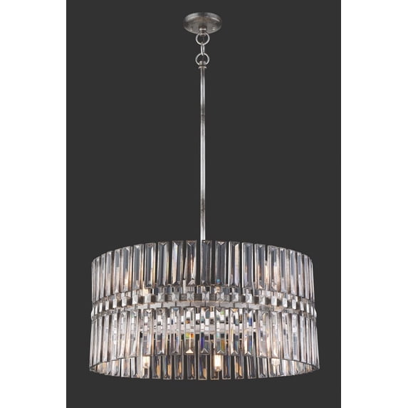 26.25 Inch Twelve Light Pendant -Traditional Installation Minka Metropolitan N7712-700