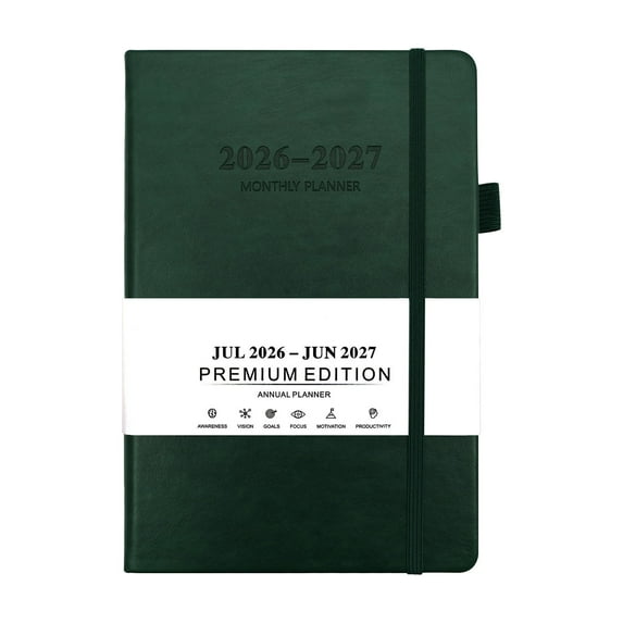 26-27 Year Chinese and English Schedule Notebook A5 Planner Simples Notebook