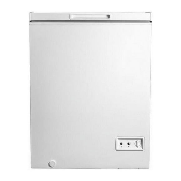 26.38 in. 5.0 cu. ft. Manual Defrost Square Model Chest Freezer