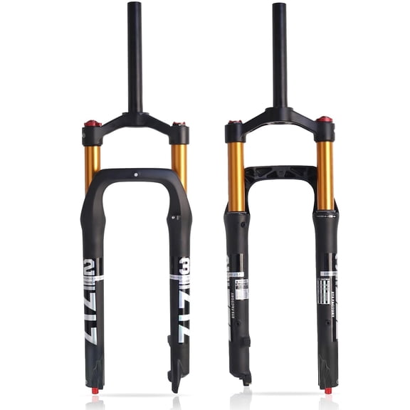26 * 4.0 inch Fat Tire MTB Air Suspension Fork - Ultralight Rebound Adjustment Front Fork