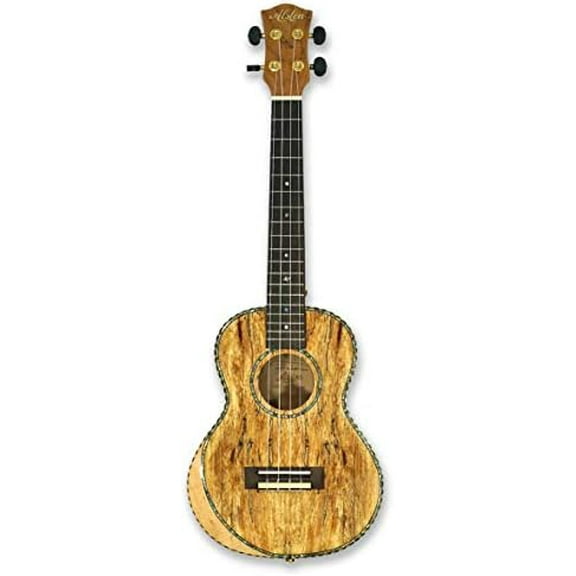 26" 4 Strings Hawaiian Tenor acoustic Ukulele, Canadian Spalted Maple Body$$Musical Instruments