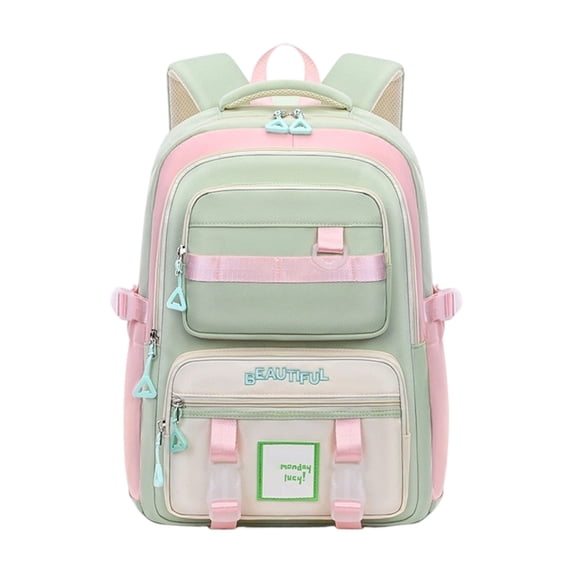 26.5 L Fashion Large-Capacity Backpack for Women, College Student Laptop Backpack with Multiple Anti-Theft Pockets, Waterproof,Cute Preppy-Style Backpack for Campus,Travel,Work