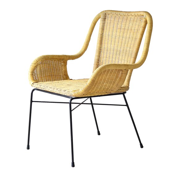 26.5" Rattan Januar Chair
