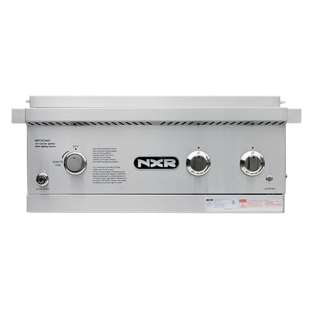 26.5 in. 3-Burner Built-In Gas Grill in Stainless Steel with Infrared and Rotisserie Burner