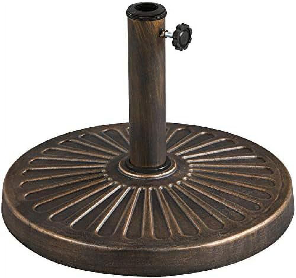 26.5Lbs Umbrella Base Heavy Duty Market Umbrella Stand Round Outdoor