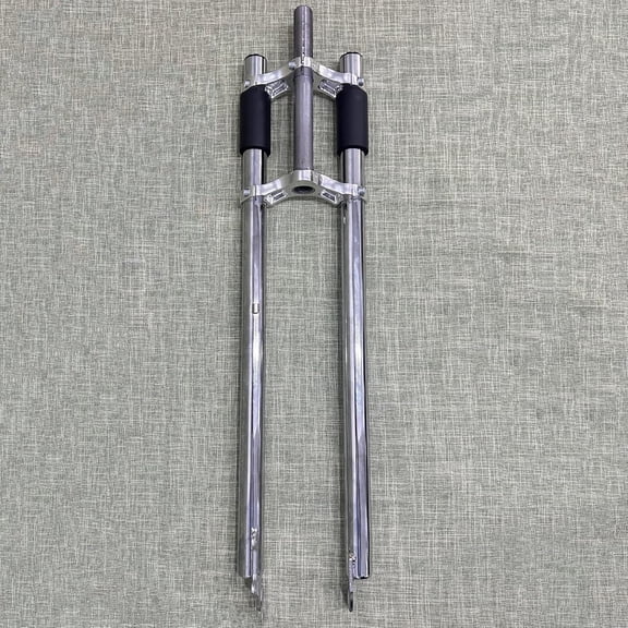 26"/700C/29 Bicycle Fork, 1" Threaded Triple Tree | NON Suspension, Double Shoulder, Fits 3.5" Tire Aluminum Disc Brake 25.4mm