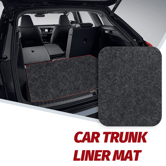 26"×79" Universal Gray Multi-Functional Anti-Slip Trunk Mat, Pet Mat, Home Floor Mat