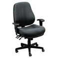 thumbnail image 1 of 26.8" x 21" x 38.5" 580 Charcoal Tilt Tension Control Fabric Chair, 1 of 5