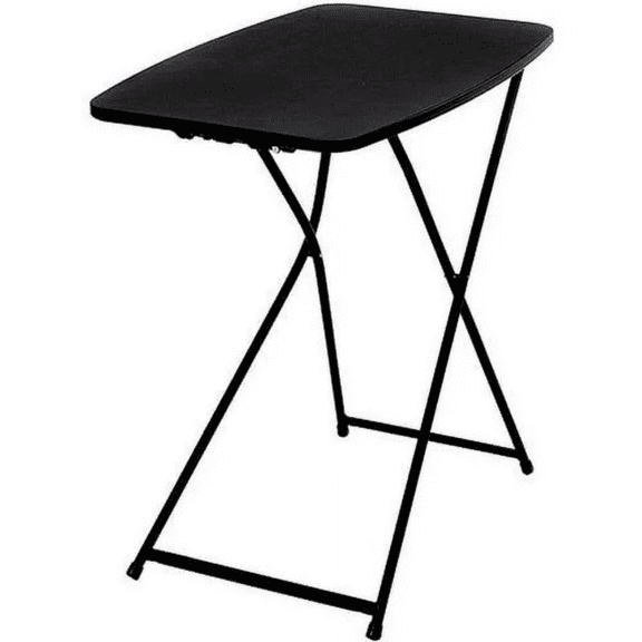 26" Adjustable Height Personal Folding Table, Black (Shipment from Walmart)
