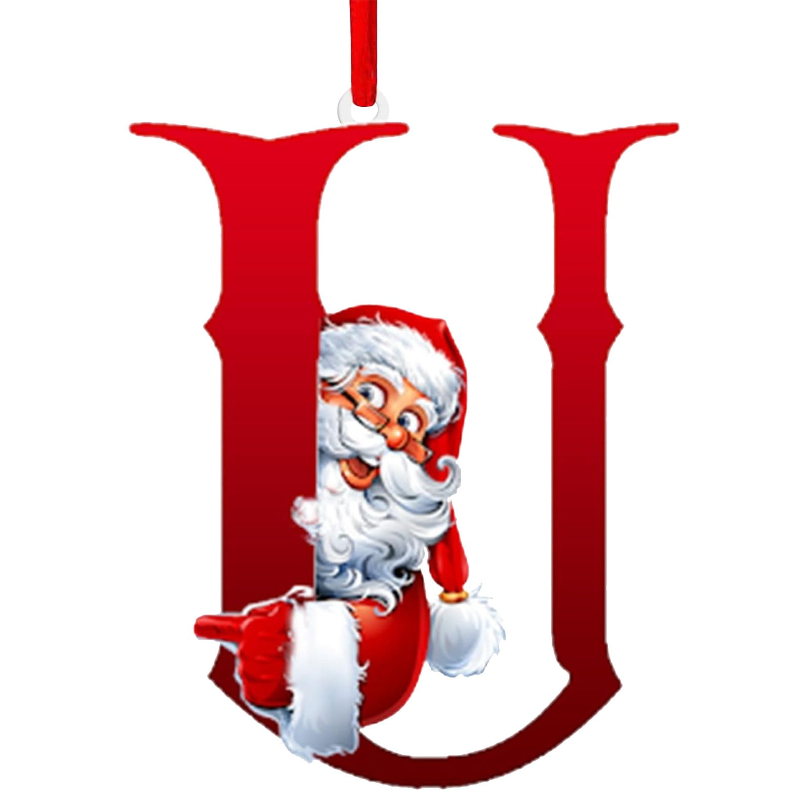 26 Alphabet Christmas Tree Hanging Decorations Christmas Tree